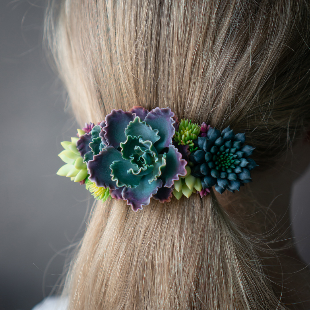 1_echeveria_shaviana_succulent_wedding_headpiece