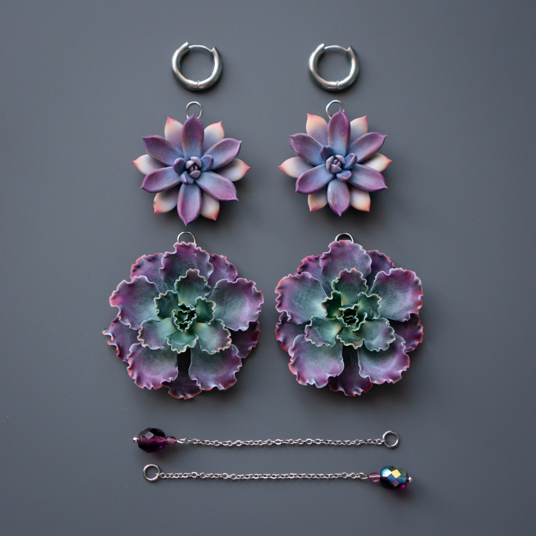 2_purple_succulent_transformable_earrings