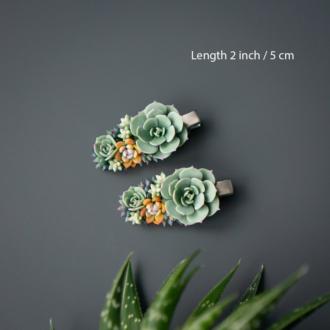 3_green_succulent_crocodile_hair_clip