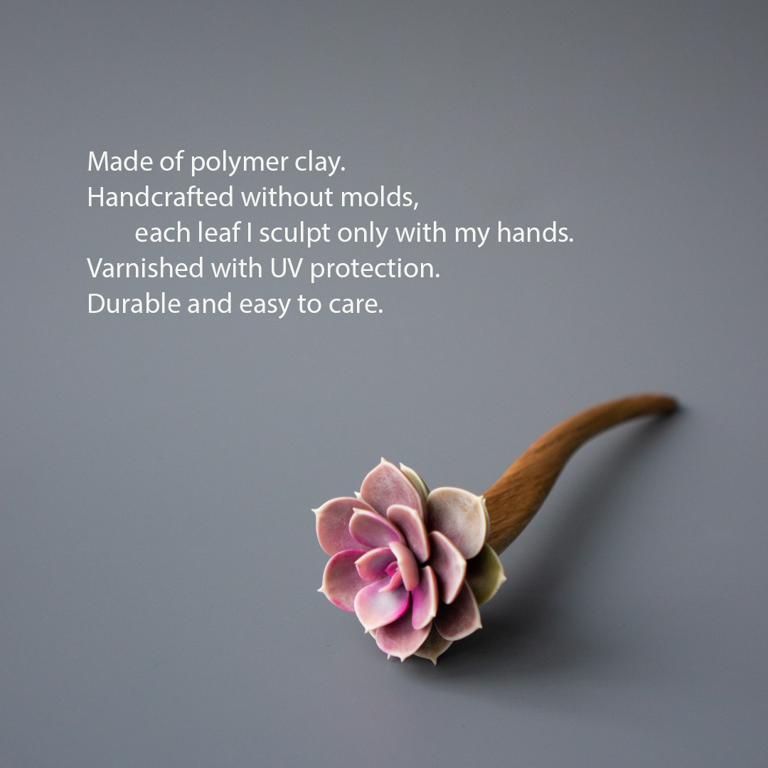 2_wooden_hair_stick_with_pink_echeveria_perle_von_nurnberg
