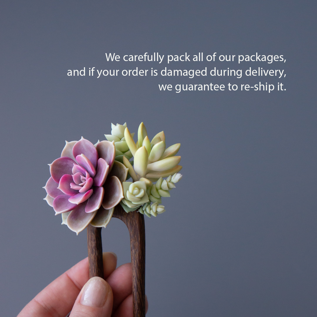 7_wooden_hairpin_with_polymer_clay_echeveria_perle_von_nurnberg_and_sedum_nussbaumerianum